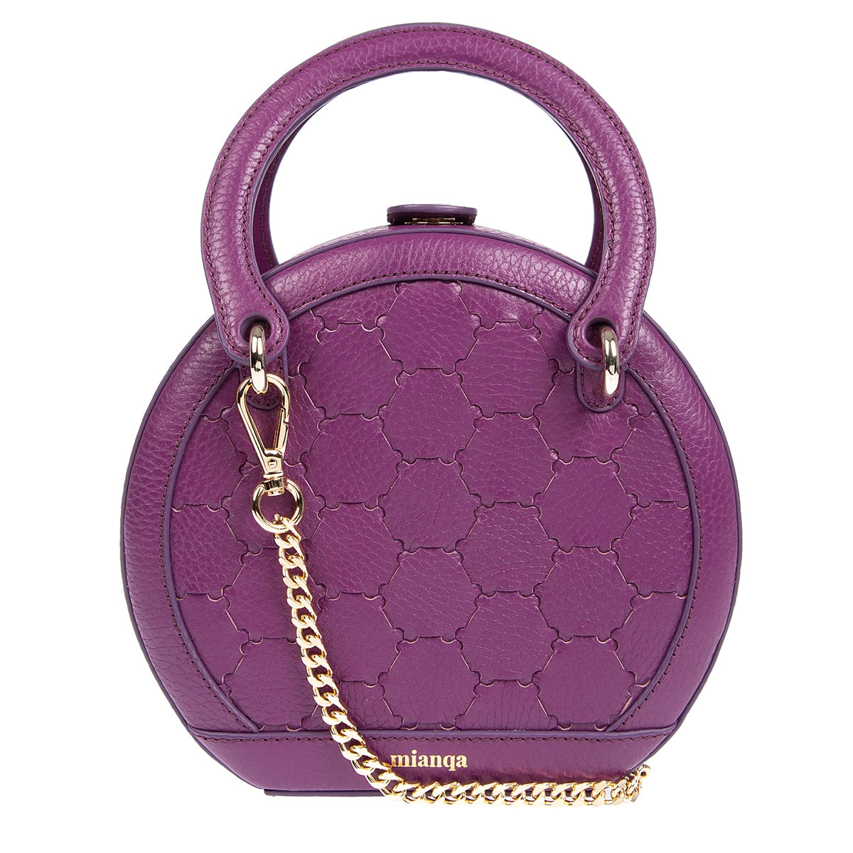 Purple satchel deals or crossbody